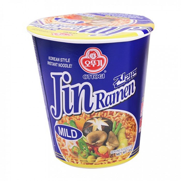 Ottogi Cup Noodles Jin Ramen Mild Gm X